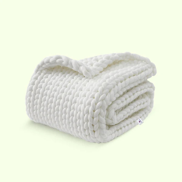 Chunky Knit Blanket – Handwoven, Soft & Cozy Throw