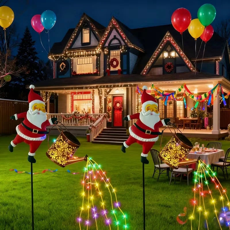 SolarLant™ Christmas Claus Solar Kettle Lights with Automatic Activation